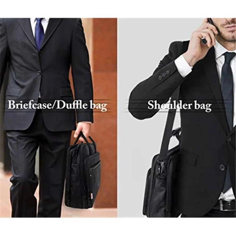 18 Inch Gaming Laptop Briefcase Expandable Travel Work Computer Bag